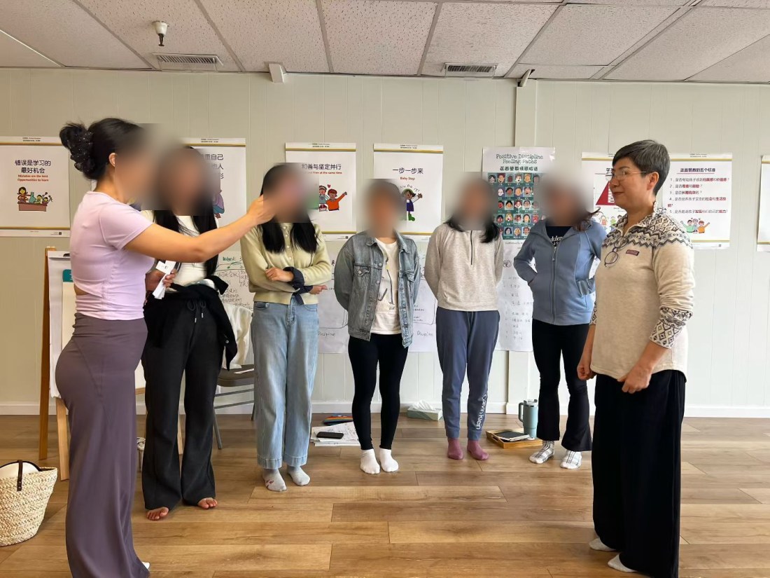 家长工作坊现场